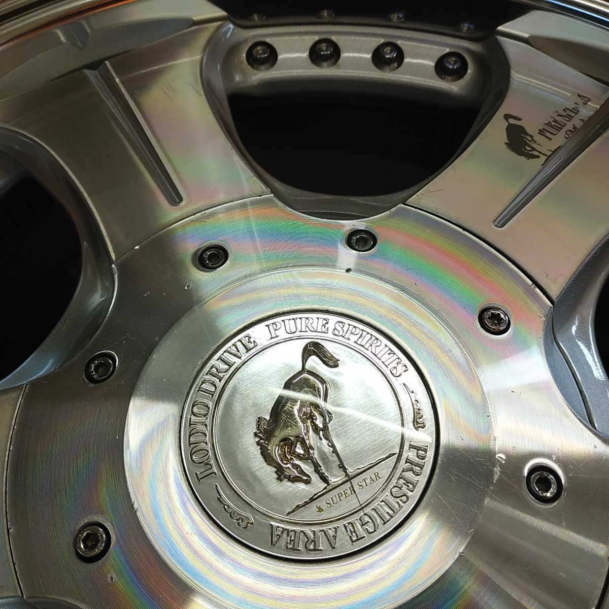 スーパースター ロデオドライブ【 18 × 8j +18 pcd139.7 6穴 】4本 