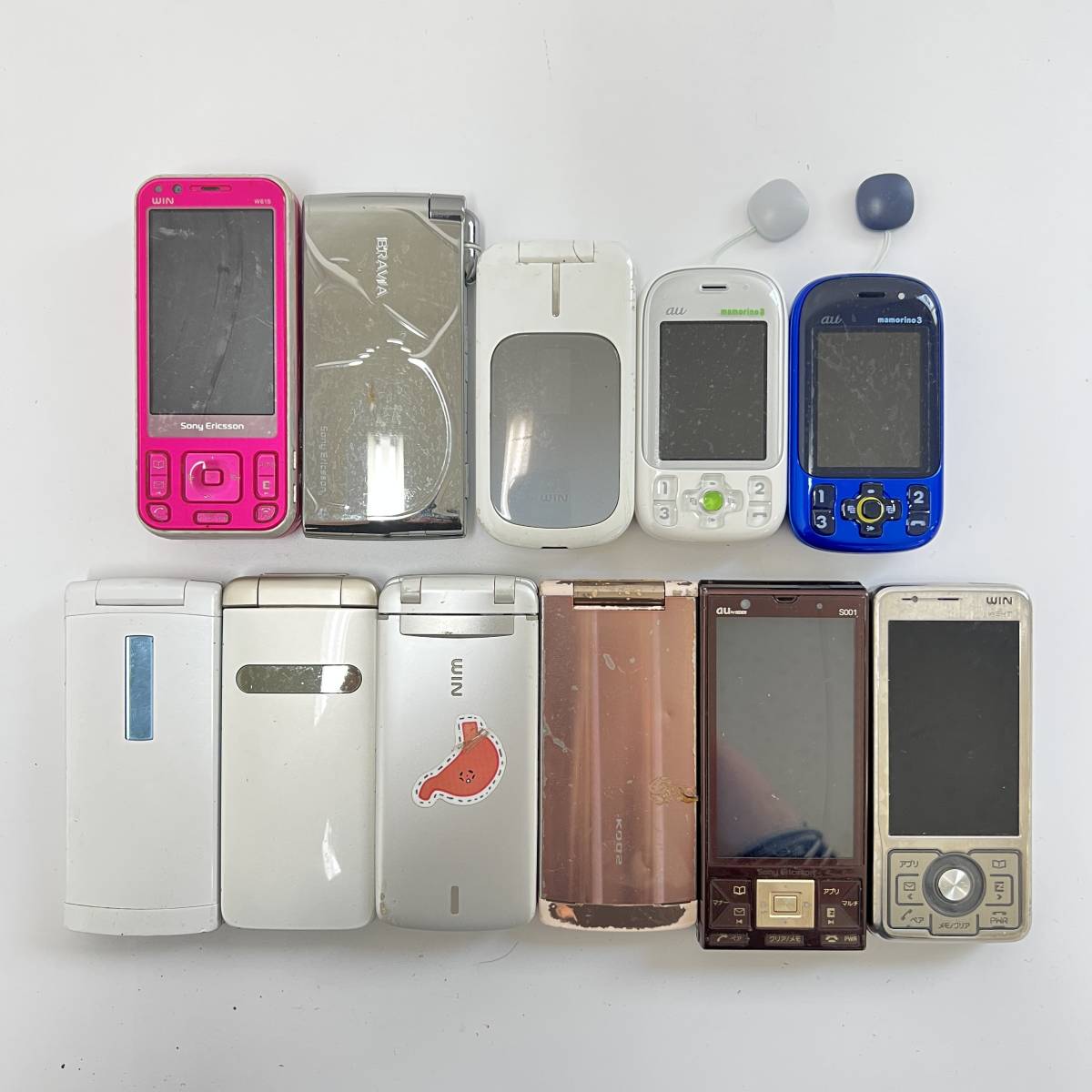 docomo au ガラケー パカパカまとめ売り ZN】携帯電話 29点 まとめて ジャンク ガラケー パカパカ docomo au
