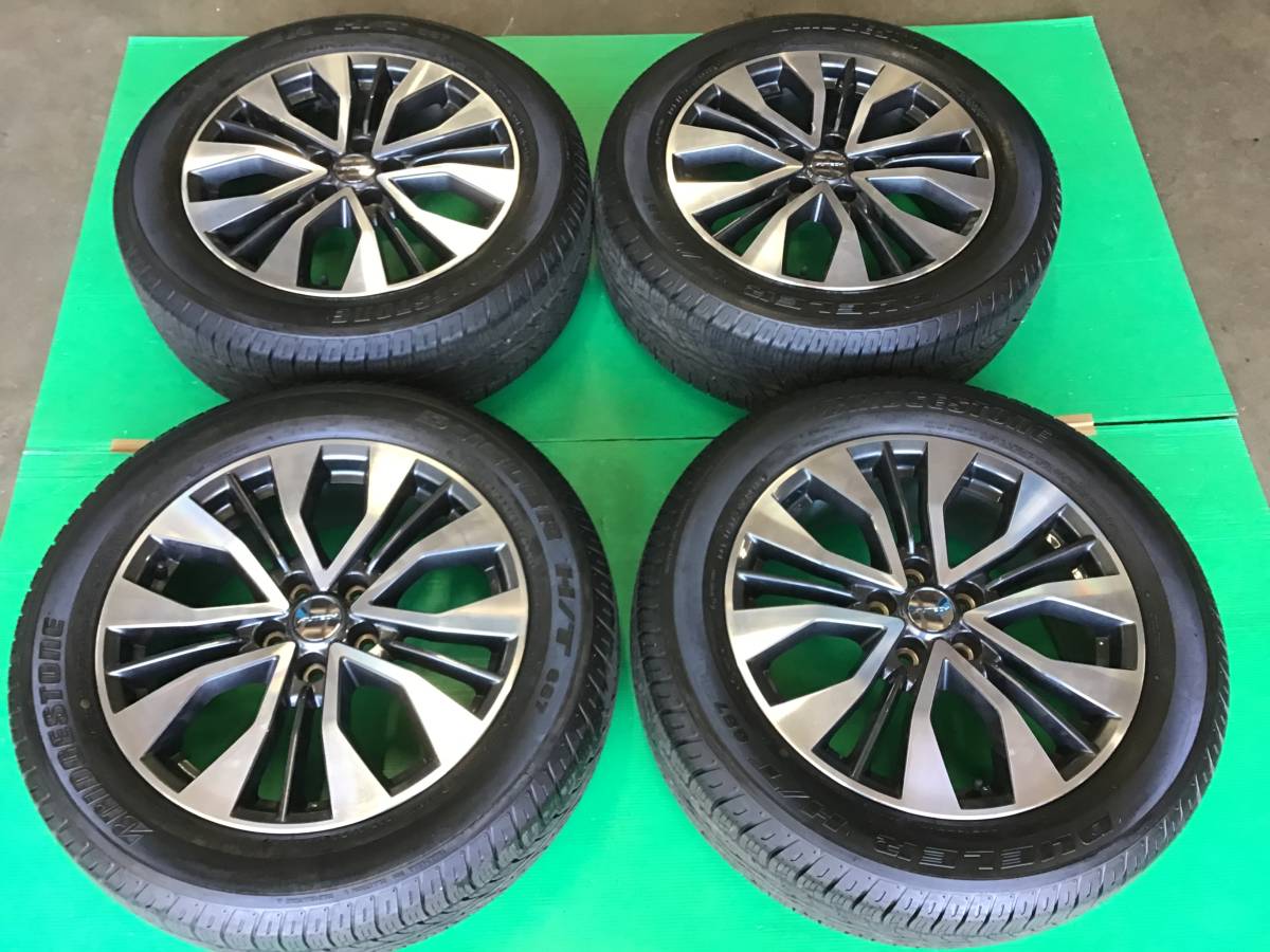 豊富な，大得価 新車外し 4本 BS ブリジストン SUV 235/55R18 日産純正 オーテック アルミセット 7J +45 114.3 5H エクストレイル 225/60R18(ラジアルタイヤ)｜売買されたオークション情報、yahooの商品情報をアーカイブ 5穴