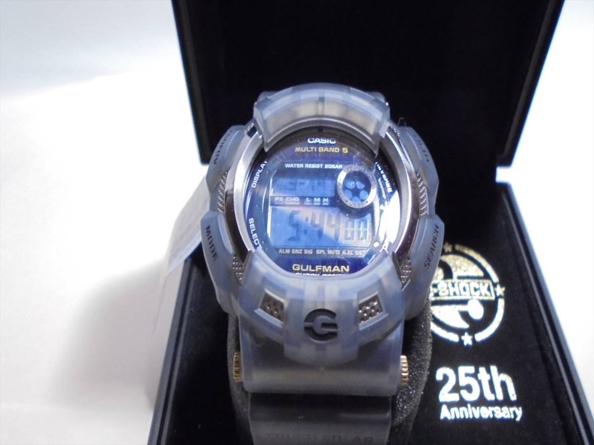 電波ソーラー】CASIO G-SHOCK 25thモデルGULFMAN 腕時計 【公式通販】