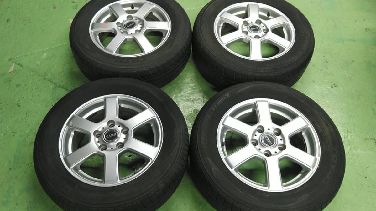 ★ステップワゴン・ストリーム・インスパイア　タイヤホイルセット　195/65-15