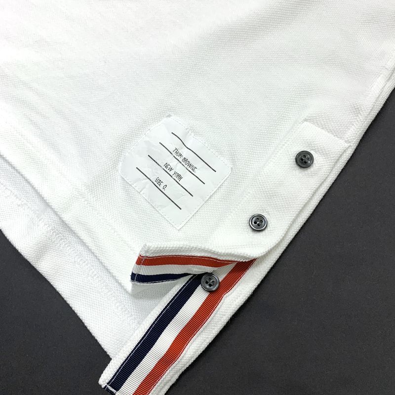 トムブラウン THOM BROWNE Tシャツ 鹿子素材 ポロシャツ素材
