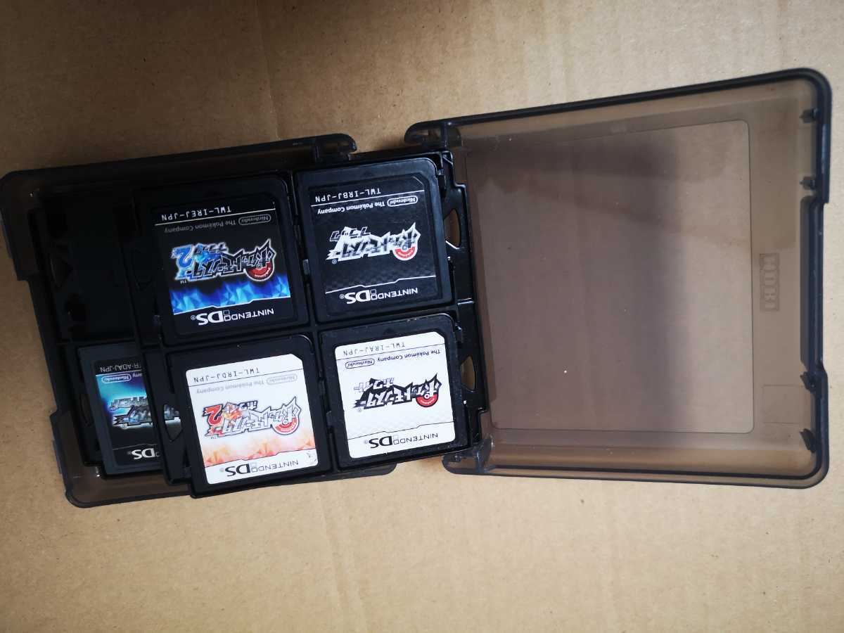 DS ポケットモンスターセット！ケース付き》ソウルシルバー ハート  