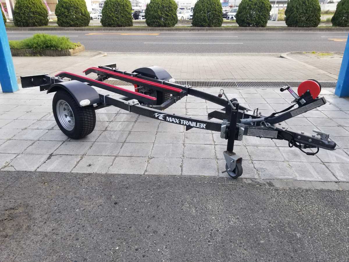 中古軽トレーラー。マックストレーラー車検2年付き。大阪府堺市