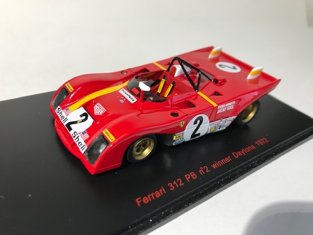  レッドライン1/43 フェラーリ312 No2 １９７２デイトナ優勝車(レーシングカー)｜売買されたオークション情報、yahooの商品情報をアーカイブ公開 - オークファン レーシングカー