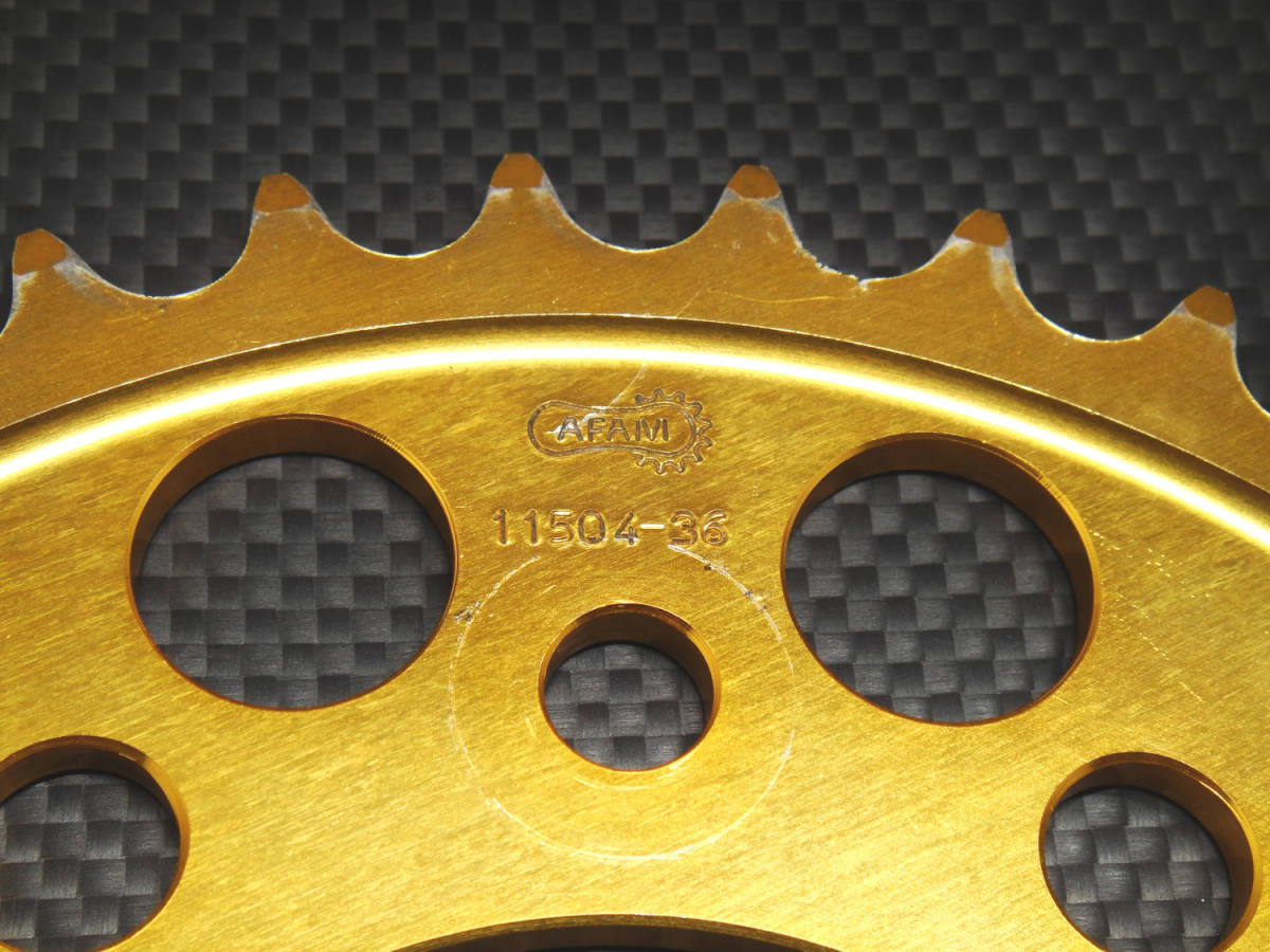 まいさん専用A HONDA GB400TT GB500TT 社外品 アファム AFAM リアスプロケット 11504