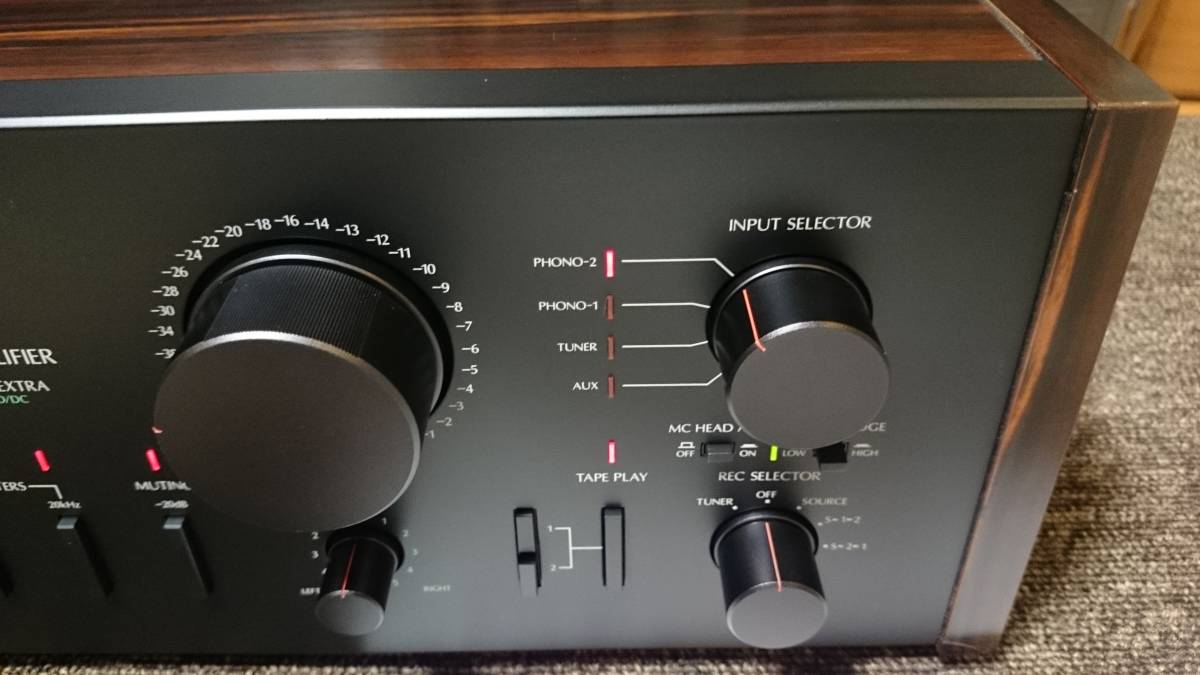 AU-D707F サンスイ EXTRA プリメインアンプ SANSUI P256-xA110207 通電