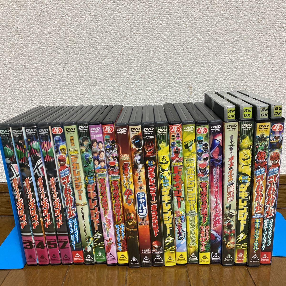 特撮　いろいろ まとめ売り レンタル版DVD