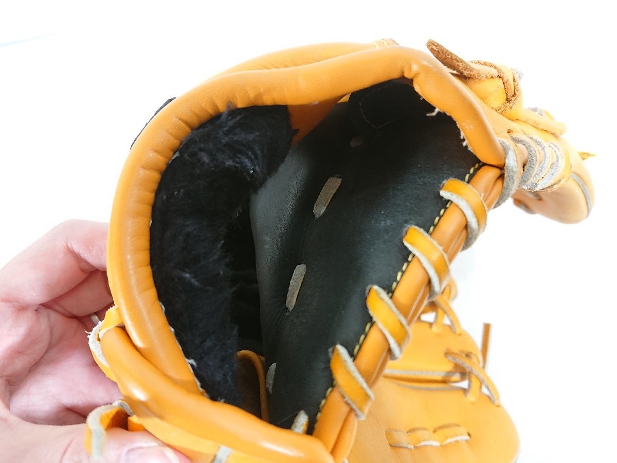 mizuno ミズノ ソフトボール グローブ FLEX DUO 軟式用グラブ イエロー
