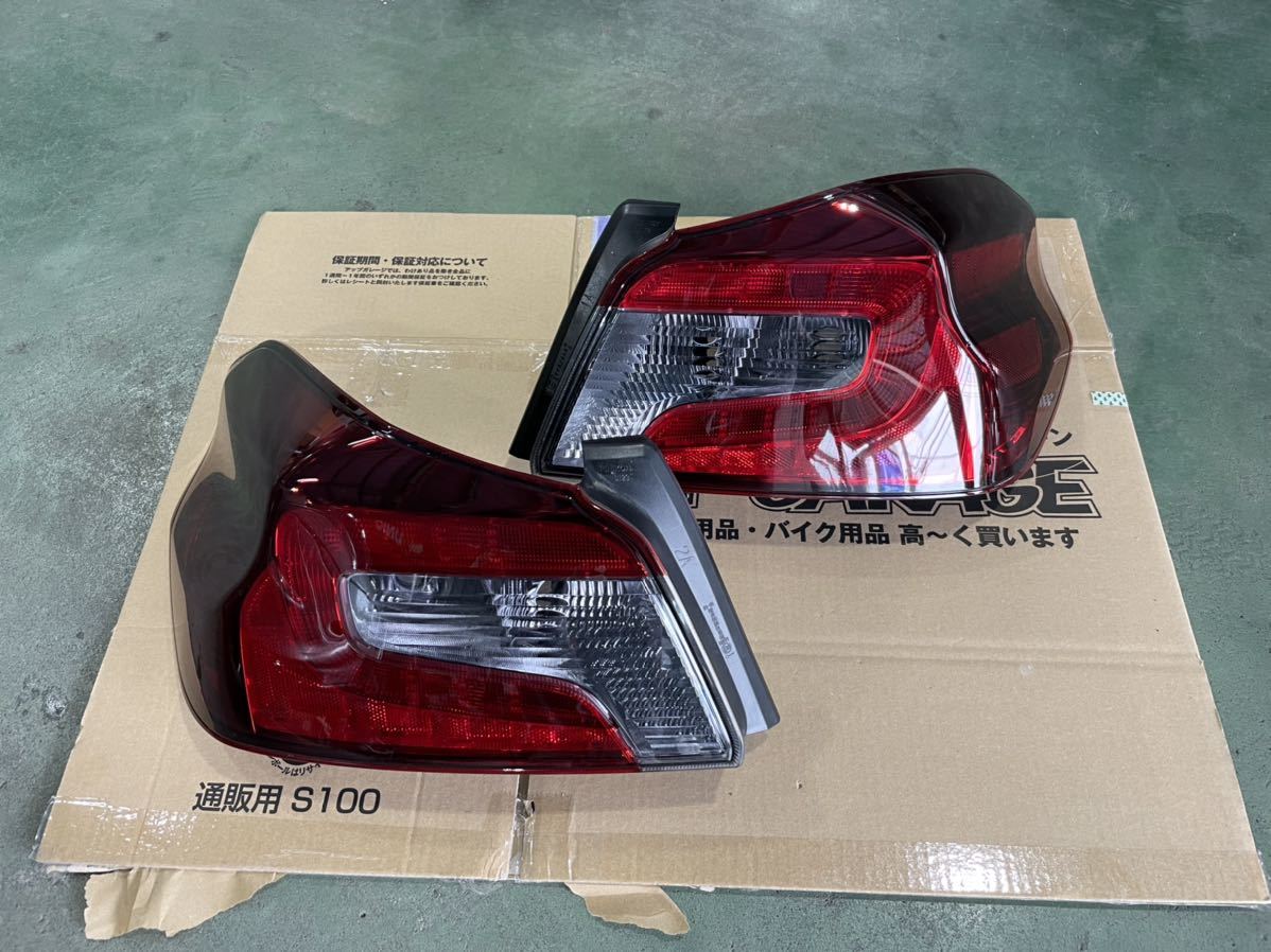 即決【塗装後未使用】WRX STi VAB VAG テールランプ キャンディー 