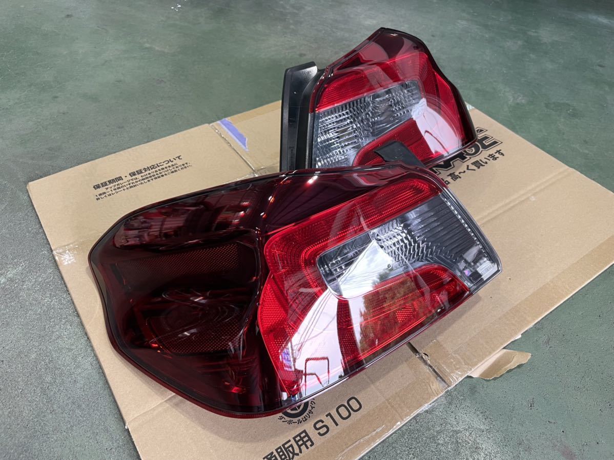 即決【塗装後未使用】WRX STi VAB VAG テールランプ キャンディー 