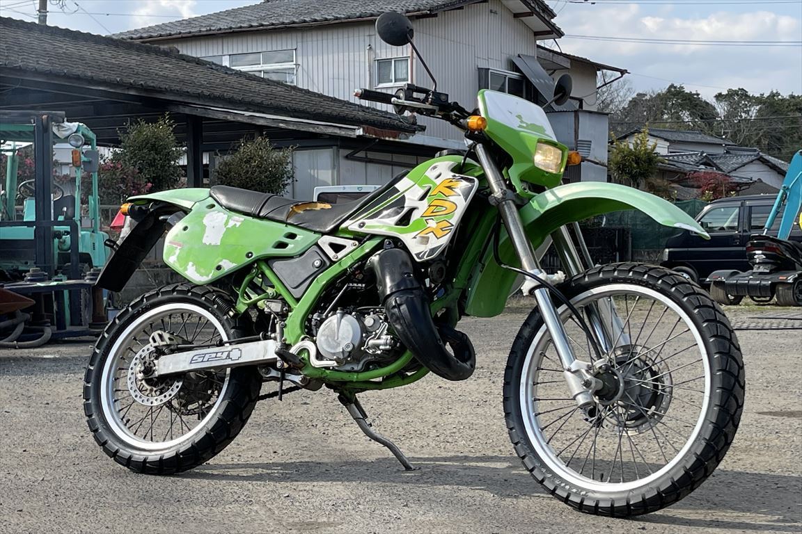 KDX125SR １円スタート 始動動画有 DX125A ノーマル キャブ車 2スト キック式 経済的 検 TS125R 全国配送 福岡佐賀(51cc-125cc)｜売買されたオークション情報、yahooの商品情報をアーカイブ公開 - オー 51cc-125cc