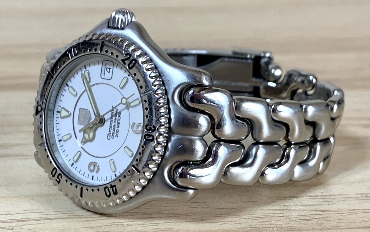 1円〜H ラージサイズ TAG HEUER タグホイヤー セル クロノメーター  