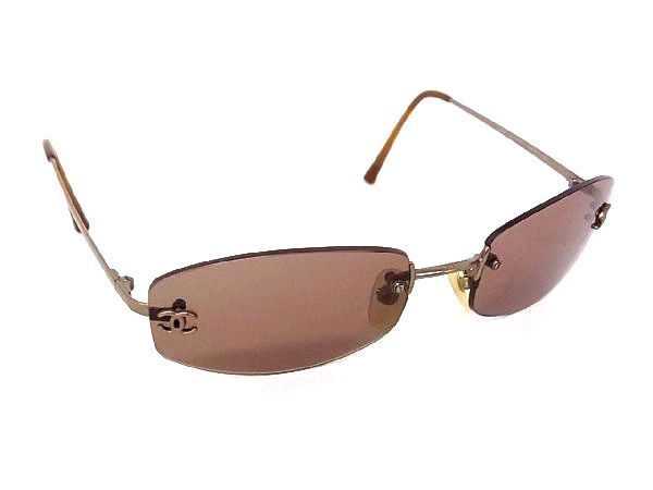 1円 CHANEL シャネル ココマーク 4002 c.116/75 54□19 130 サングラス
