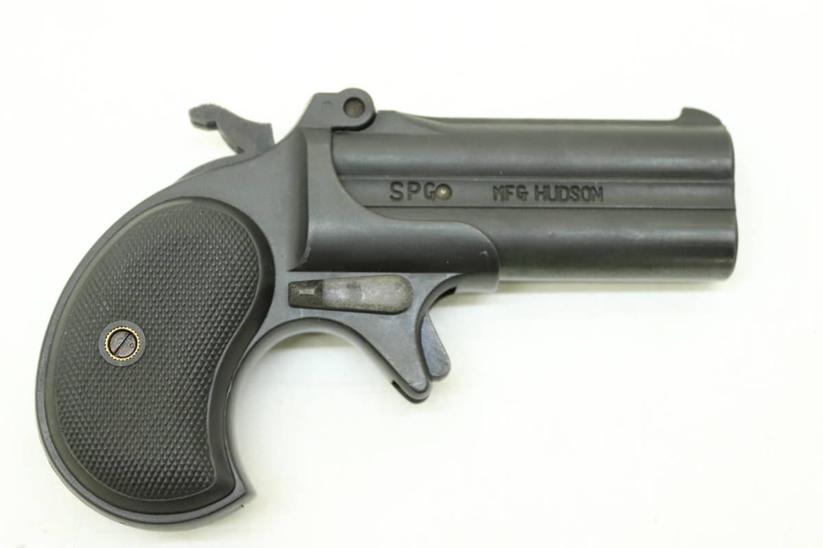 36MA☆ハドソン モデルガン 未発火 デリンジャー カート2発付き!! 中古