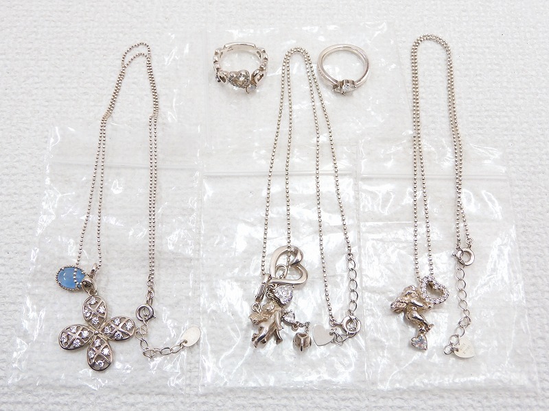 2203-0058○宝市/4℃/925/2004・2005年クリスマス限定含/ネックレス 
