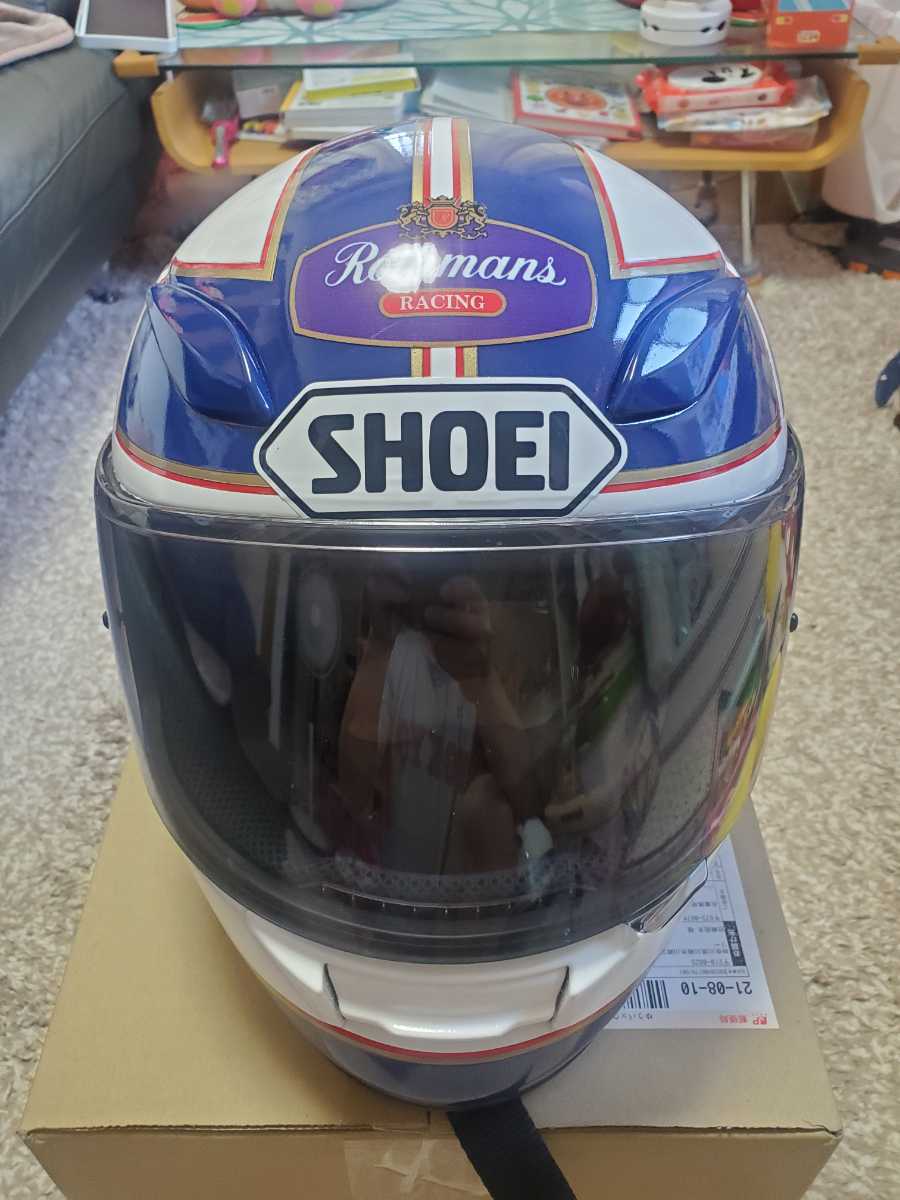 巨摩郡レプリカ ロスマンズカラー Lサイズ(59cm)SHOEI XR1100 グンヘル 