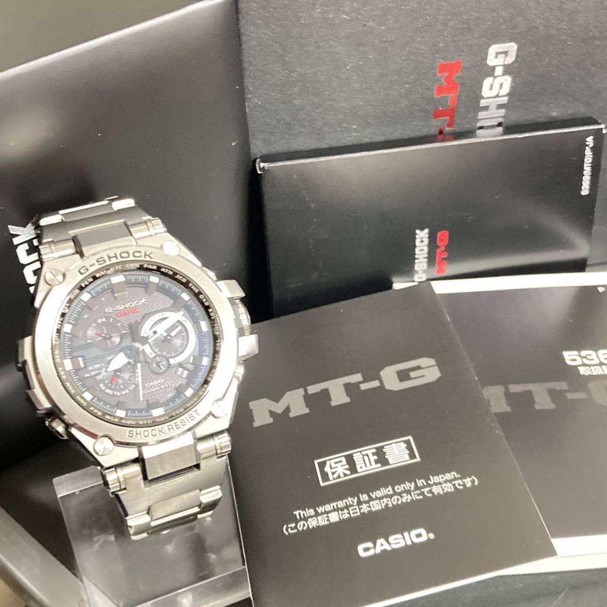 極美品 箱説付G-SHOCK MTG-S1000D-1AJF MT-G タフソーラー 電波 極美品 箱説付G-SHOCK MTG-S1000D-1AJF MT-G タフソーラー 電波