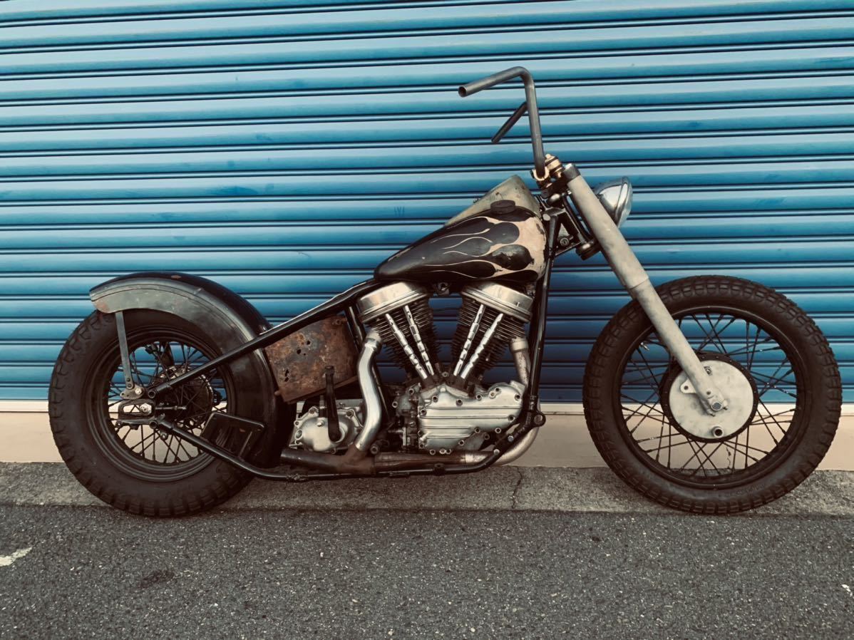 60s スタイル ミドル エイプ 250HM ナックル パン ショベル スポーツ
