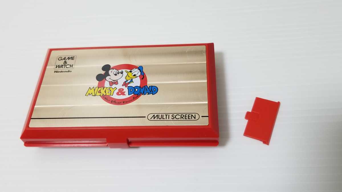 ゲームウォッチ ミッキー&ドナルド 任天堂 GAME&WATCH MICKEY & DONALD