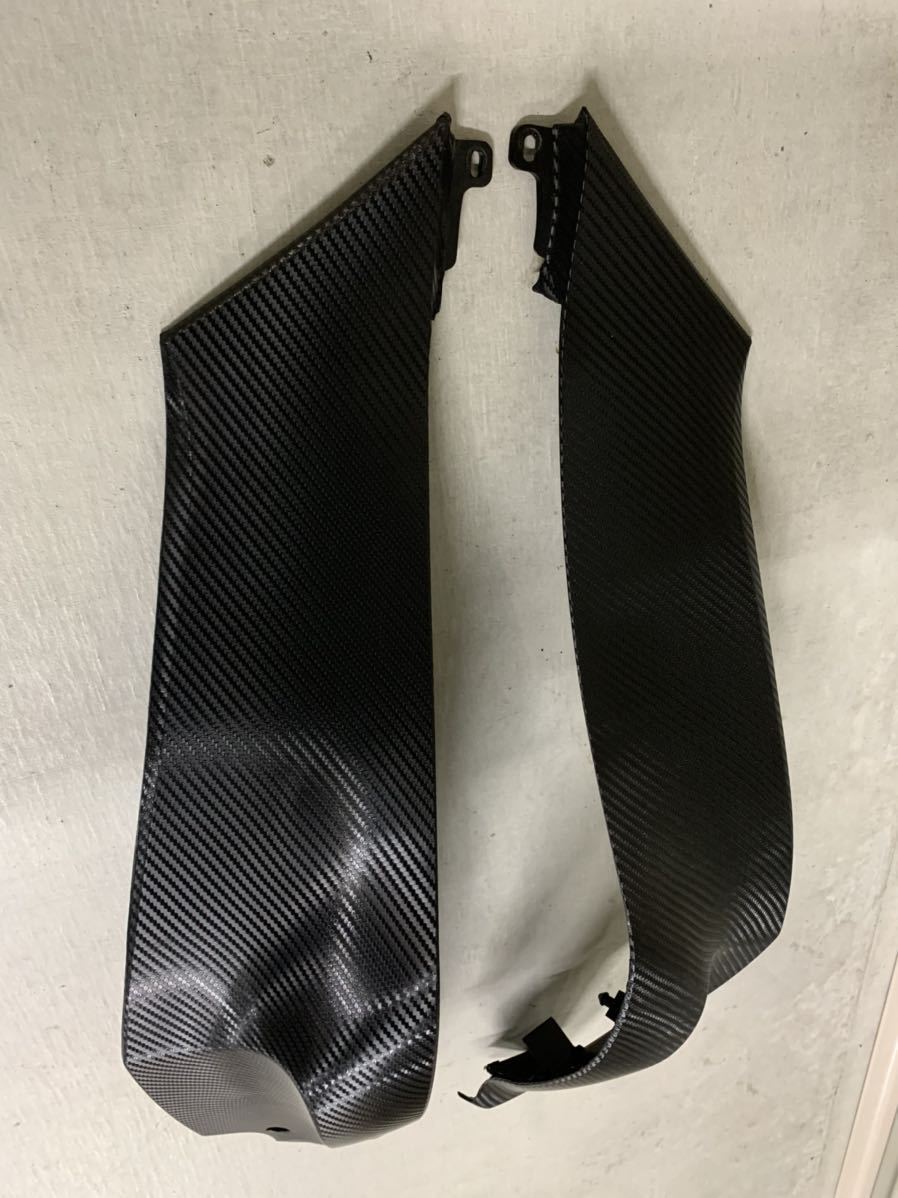 kawasaki ZX-10R 11〜15 タンクサイドカバー 3Mカーボンラッピング