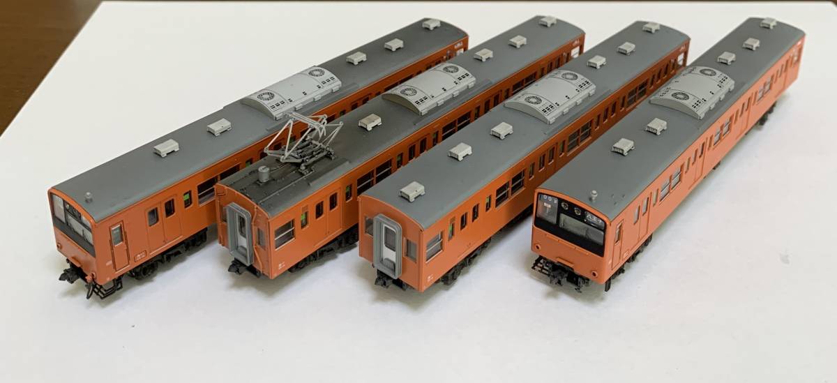 1円〜 動作確認済 KATO Nゲージ 10-230 201系 中央線色