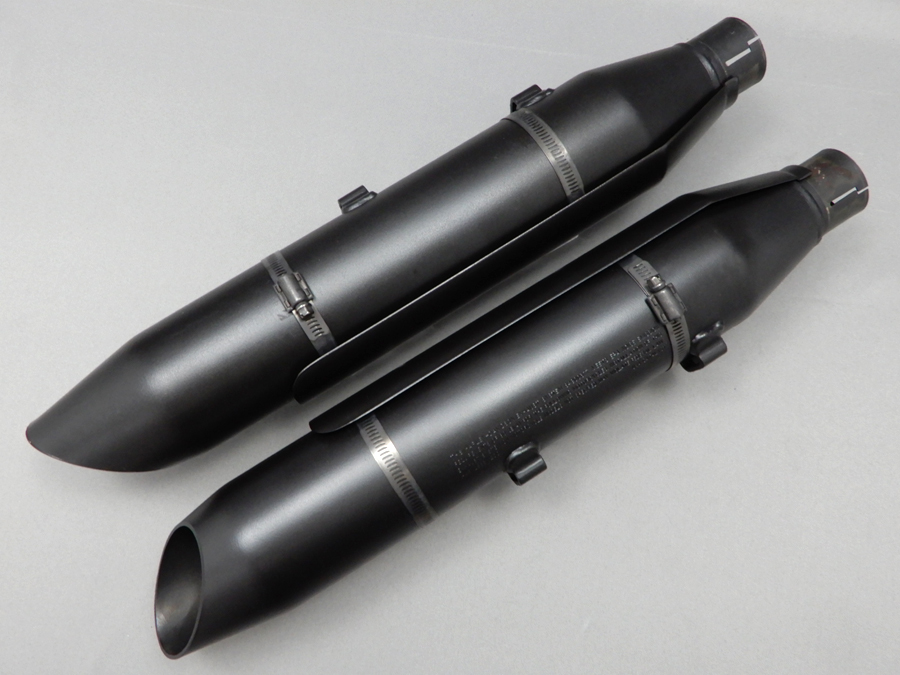 北米 純正 マフラー ハーレー XL883R XL1200X フォーティーエイト XL1200V XL1200NS スポーツスター '14～'22 パンチアウト可能　返品OK 北米 マフラー 純正 S&amp;amp;S スポーツスターXL883 64900377A