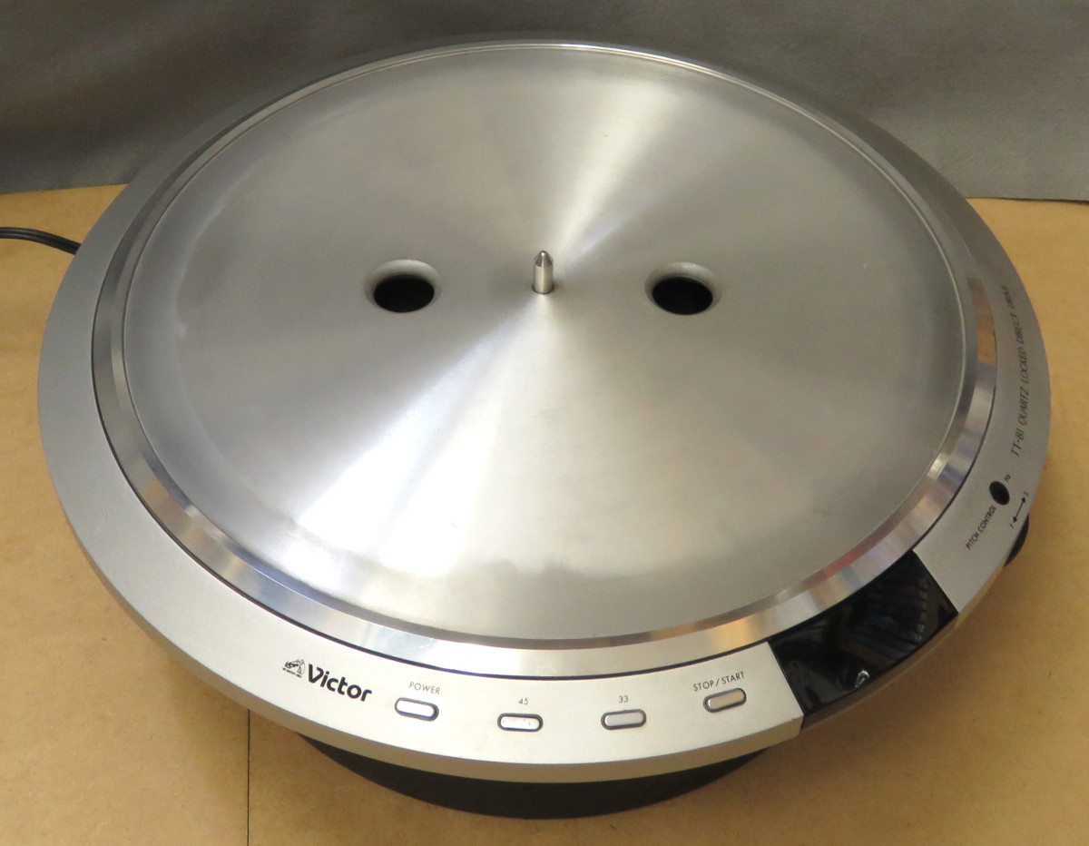 ターンテーブル Victor TT-81 ピッチコントロール可 動作確認済 TT-81 VICTOR ビクター Audio 当社メンテ&frasl;調整済品 TT-81の仕様