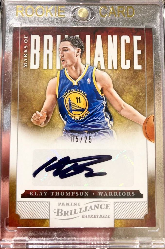 RC】25枚 限定 auto Klay Thompson 2012-13 Panini クレイ トンプソン 