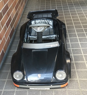 トシマ製 ペダルカー ポルシェ 911 ターボ 中古品 送料無料(乗用
