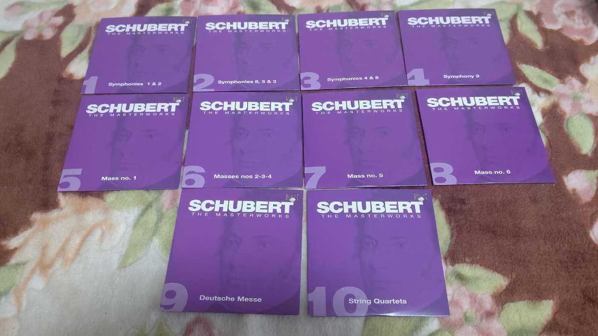 シューベルト マスターワークス Schubert The Masterworks 作品集 40CD