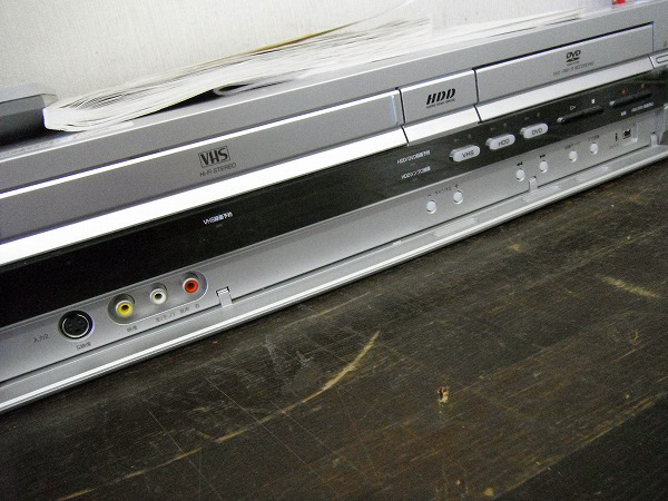 E947★SONY ソニー RDR-VH83 VHS・DVD・HDD ビデオカセットレコーダー リモコン 取説付き 簡易動作確認済み 現状 中古品