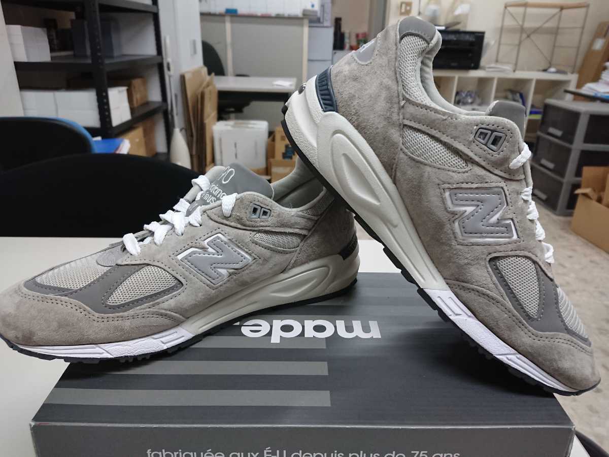 ニューバランス M990GY2 V2 グレー 26.5cm 数量限定再入荷！NEW 