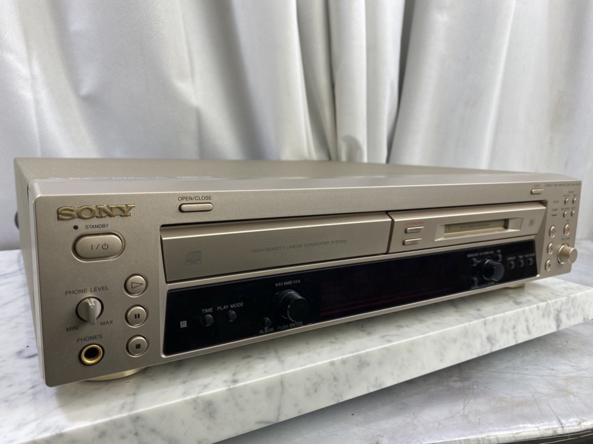 MXD-D400 ジャンク SONY ソニー MXD-D400 MDデッキ CD MD 据置型