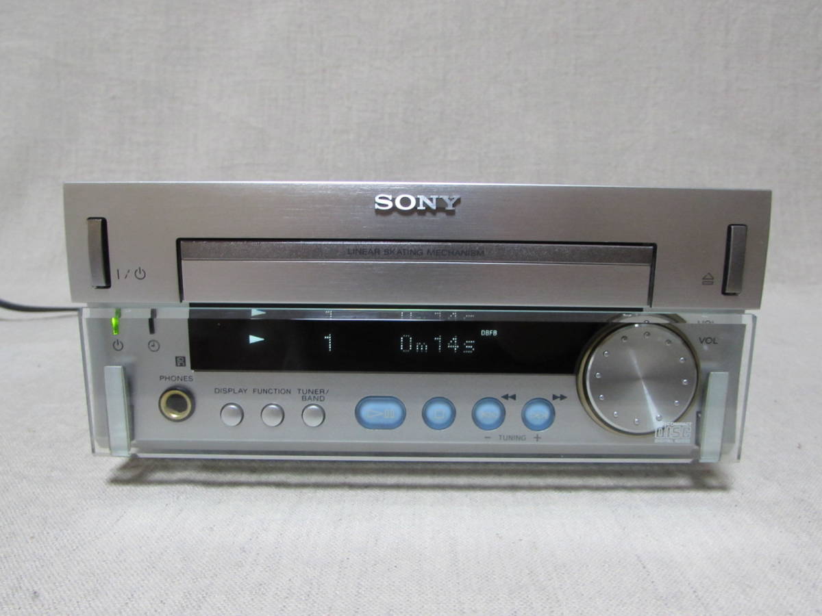 SONY CDレシーバー HCD-SD1 動作品 トレイベルト交換済 SONY HCD-SD1