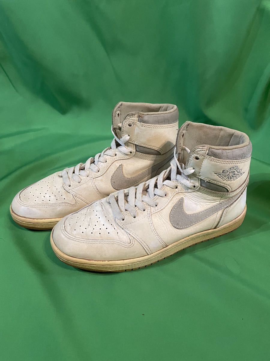 【新品未使用】NIKE AIR JORDAN 1 RETRO HIGH OG NIKE AIR JORDAN エアジョーダン1 HIGH オリジナル 1985年製 サイズ