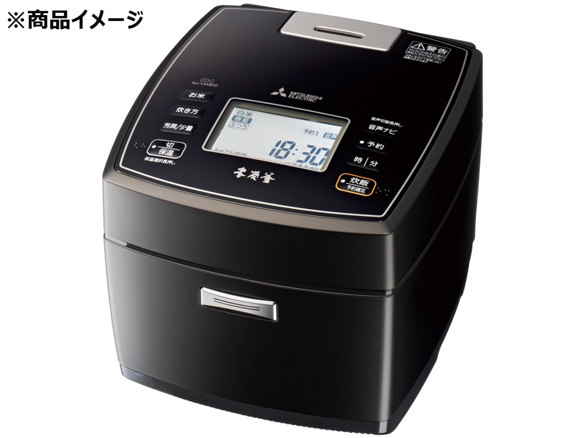 本炭釜 三菱電機 IHジャー炊飯器 三菱 | 紬 5.5合 5.5合炊き