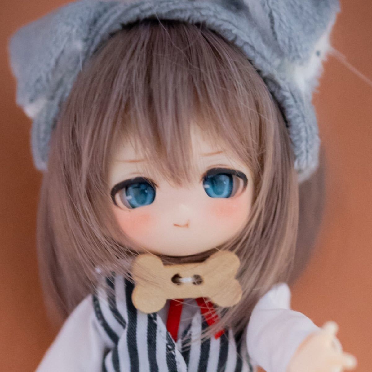  FWDOLLmini カスタムヘッド typeニコ③ ＋アイ(パーツ)｜売買されたオークション情報、yahooの商品情報をアーカイブ公開 - オークファン パーツ