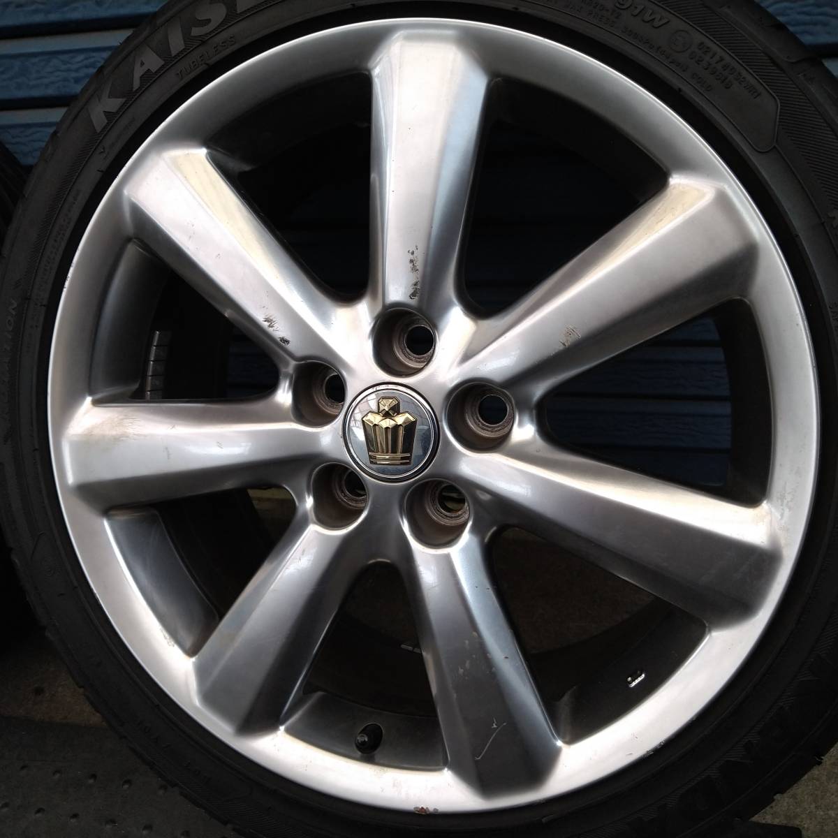 ゼロクラウン純正18インチアルミ4本セット トヨタ 18 ゼロ クラウン