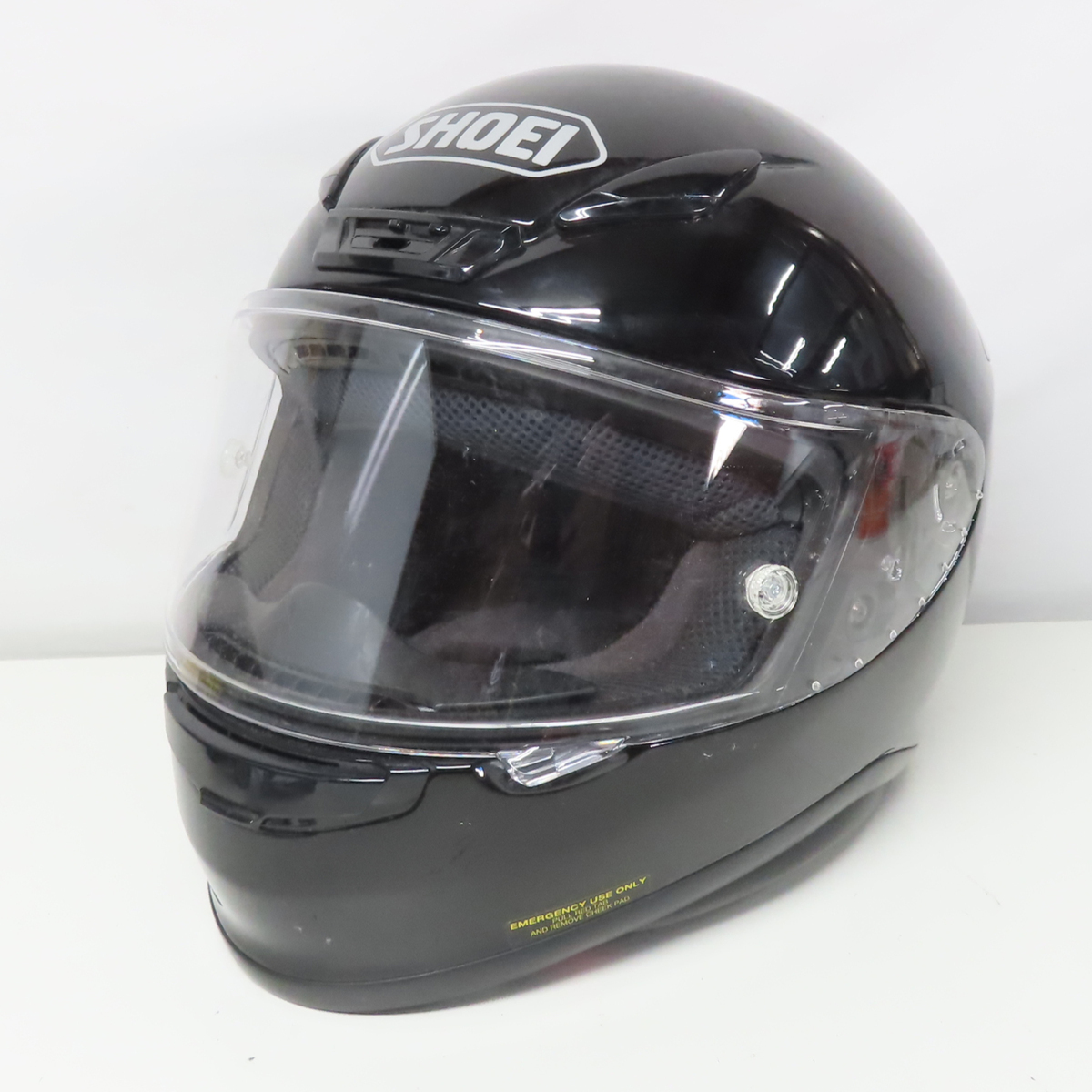 SHOEI ショウエイ Z-7 フルフェイスヘルメット Mサイズ ブラック 中古