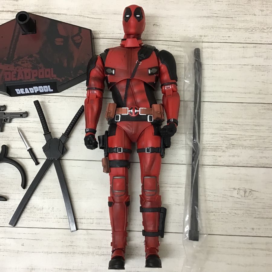 ジャンク】箱なし ホットトイズ DEADPOOL デッドプール アクション 