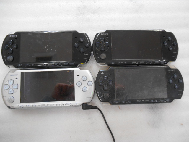 限定SALE，本物保証 ジャンク PSP3000&times;3/PSP2000&times;1 ①(PSP3000シリーズ)｜売買されたオークション情報、yahooの商品情報をアーカイブ公開 - オークファン PSP本体