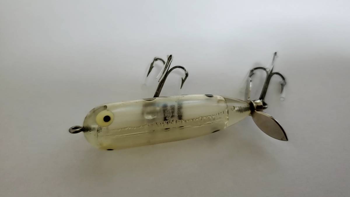 オールド　ヘドン　ベビートーピード　レアカラー３個セット Heddon ヘドン オールドベビートーピード 3個セット 縦割 ヘドン