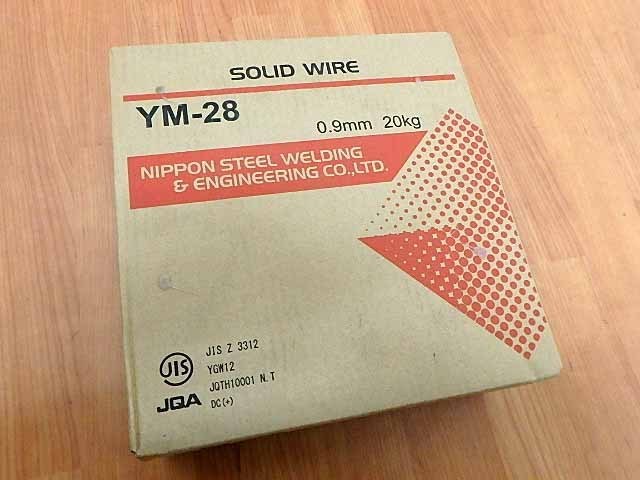 大人気，品質保証 日鉄溶接工業 ソリッドワイヤ 0.9mm 20kg YM-28 D08-14(消耗品)｜売買されたオークション情報、yahooの商品情報をアーカイブ公開 - オークファン 消耗品