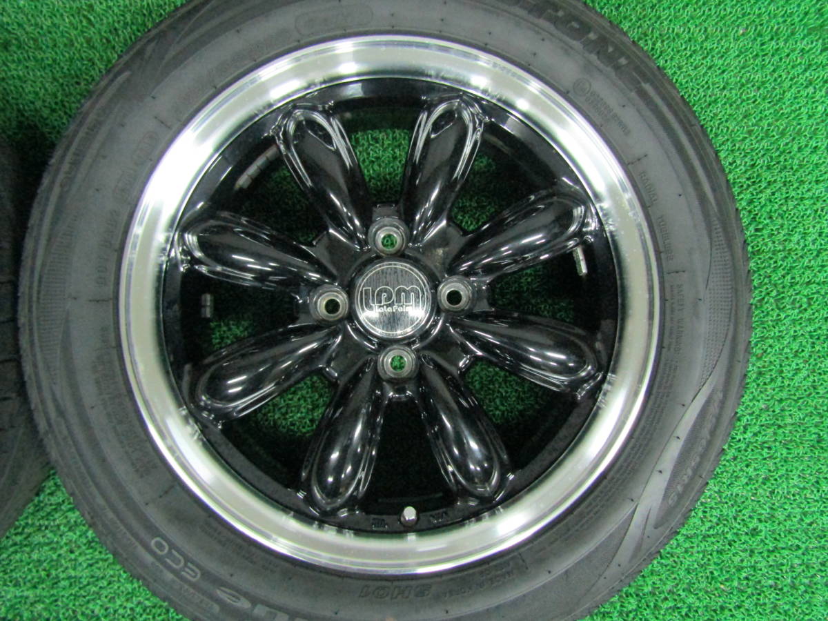 ☆お手頃カスタム☆LaLa Palm CUP 15in 5.5J +45 PCD100 4穴 ROADSTONE 