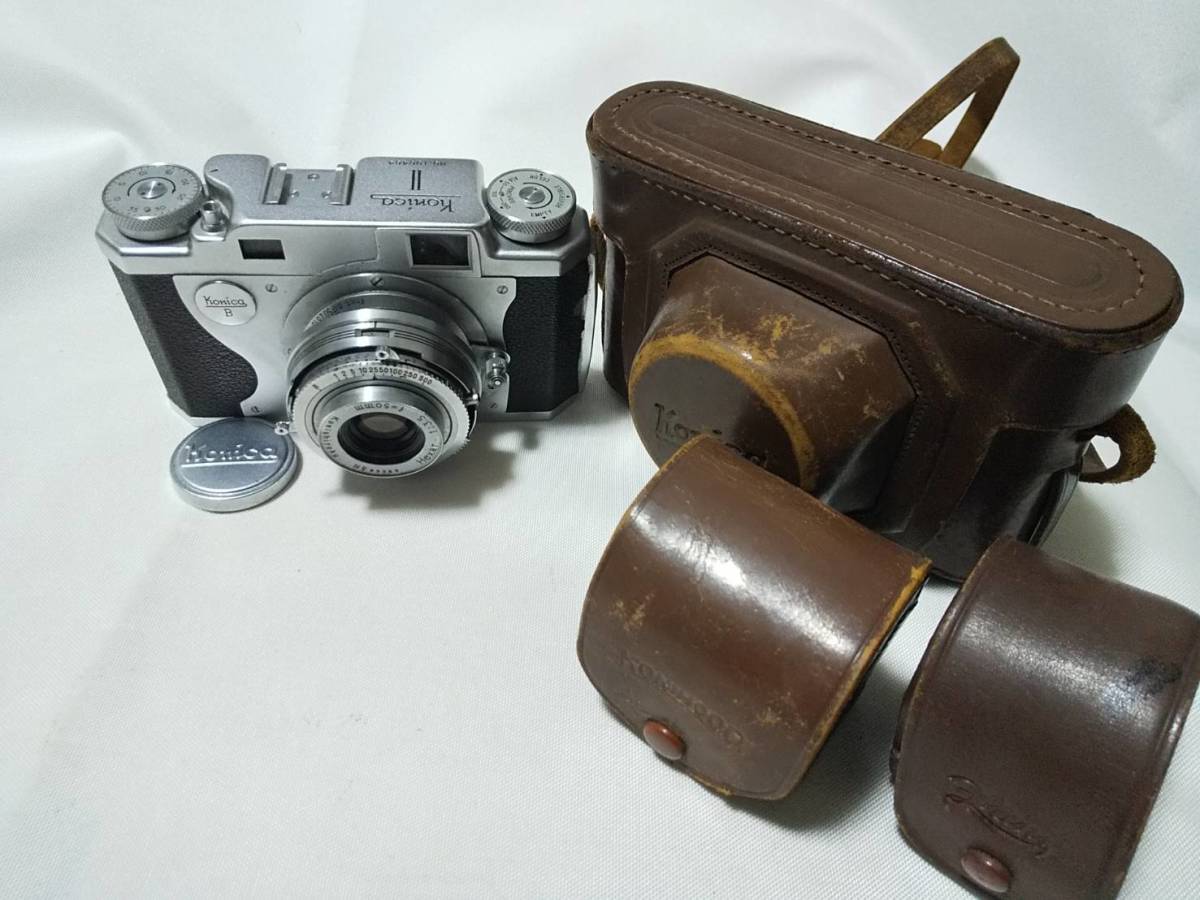 ☆動作品☆コニカ KONICA II B ☆ケース付き☆ #4564 【公式通販】