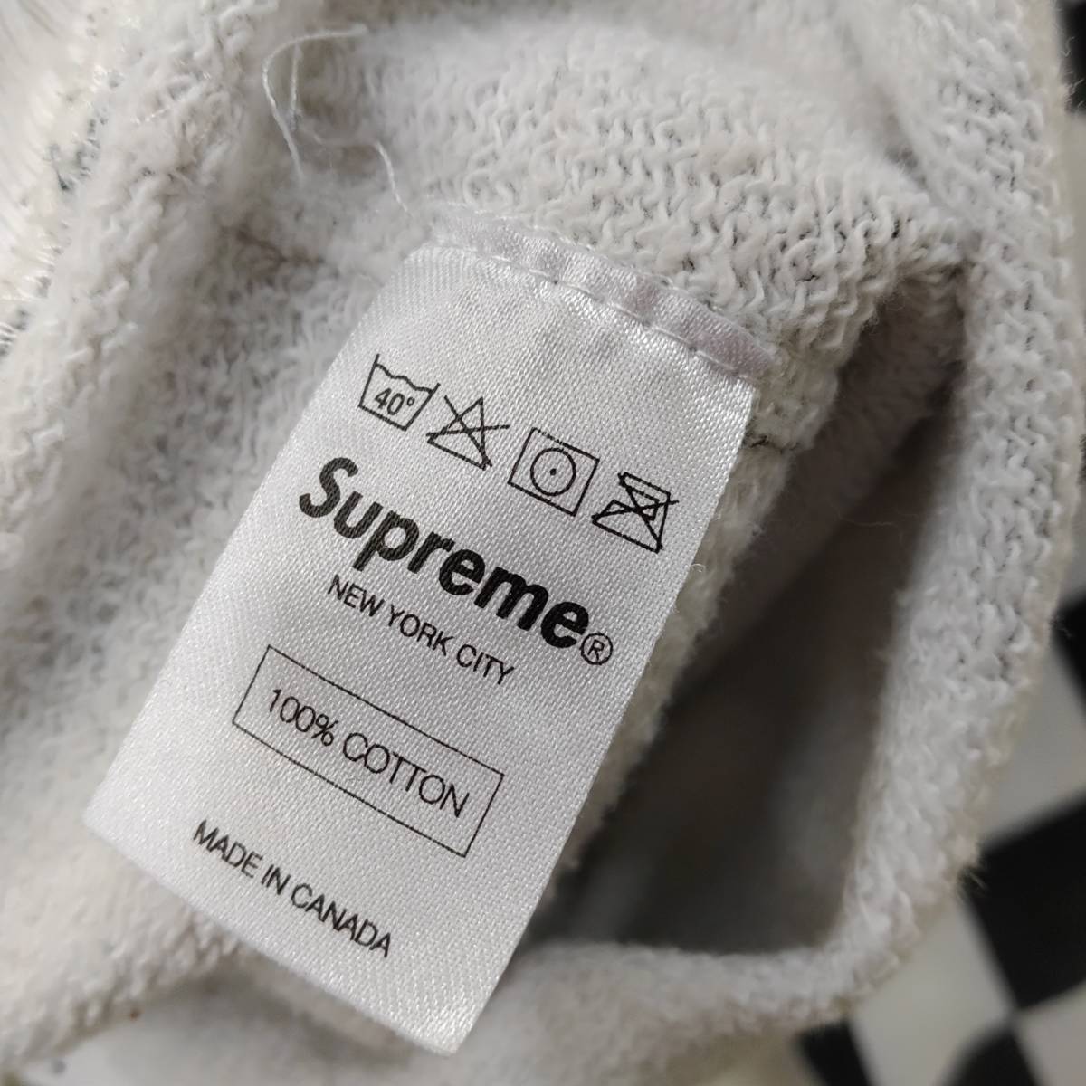 Supreme/シュプリーム/13SS Checked Hoodie/アーカイブコレクション 
