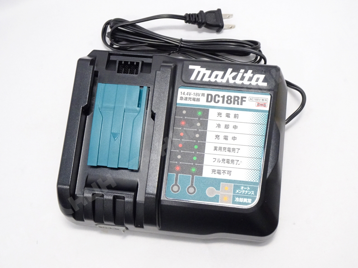 DC18RF マキタ 急速充電器 純正 | makita : 充電器 公式通販 純正品 14.4&frasl;18V用 ☆極美品☆makita 未使用品 ＤＣ18ＲＦ リチウム 50&frasl;60Hz