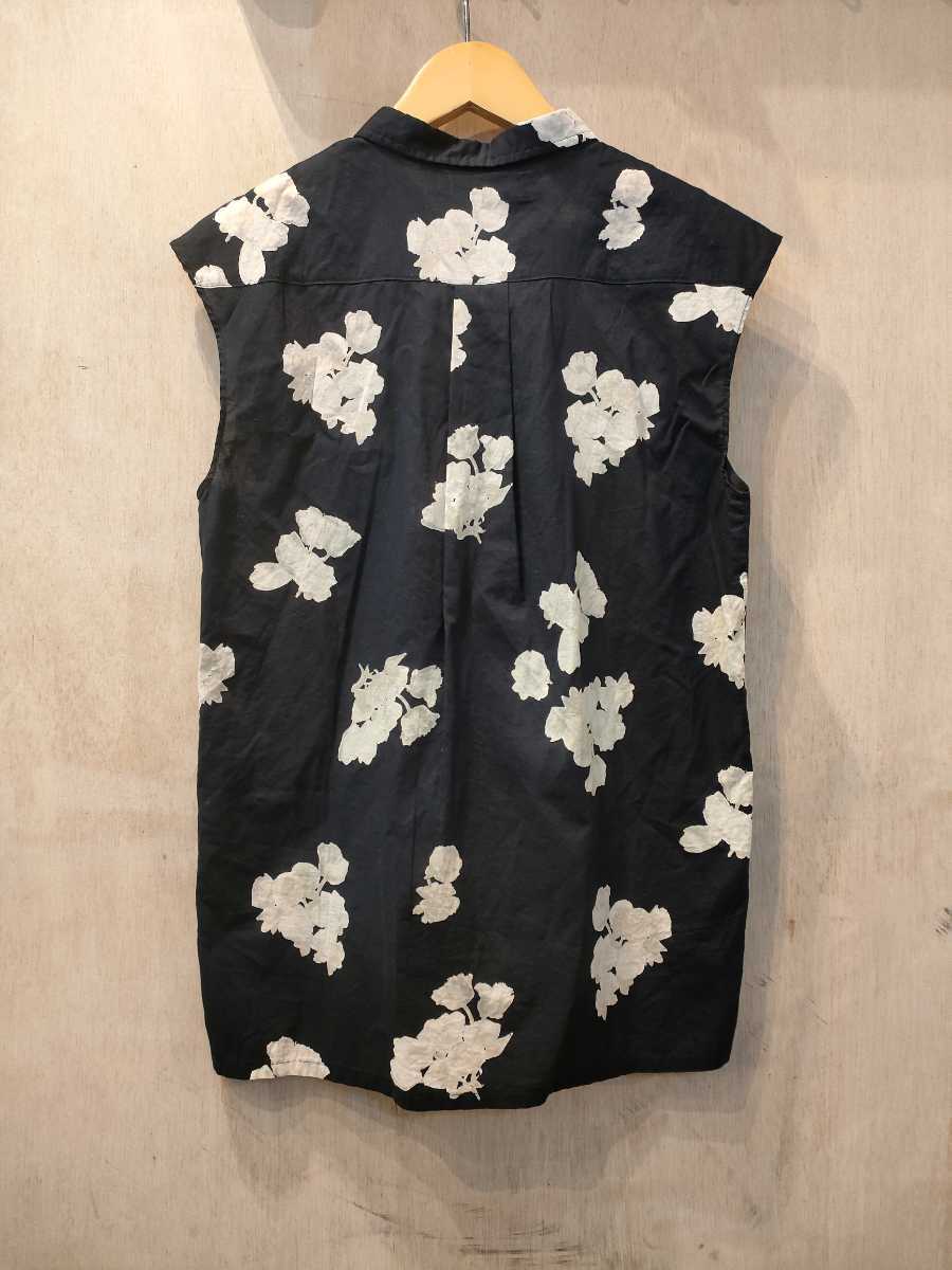 Mizuiro Ind ミズイロインド ノースリーブブラウス 花柄 綿100 レディース 紺色 ネイビー Tr2417 ノースリーブシャツ一般 売買されたオークション情報 Yahooの商品情報をアーカイブ公開 オークファン Aucfan Com