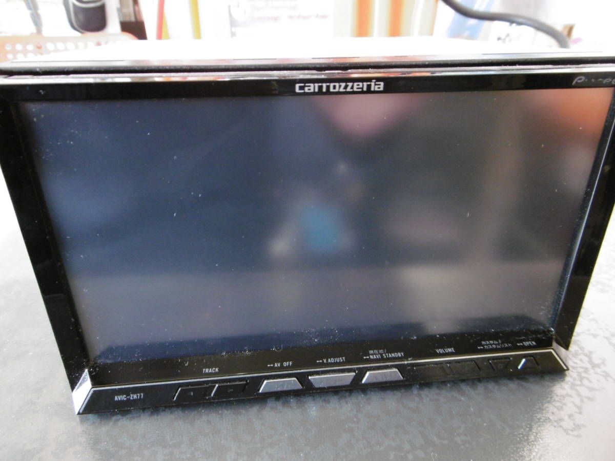ジャンク品AVIC-ZH77 PIONEER S/NO:MCMH103498JP ジャンク品AVIC-ZH77